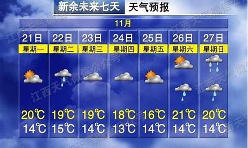 新余一周天气预报七天查询结果_新余一周天气预报