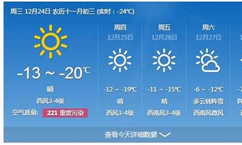 哈尔滨天气预报一周15天天气预报_哈尔滨天气预报一周15天天气预报图