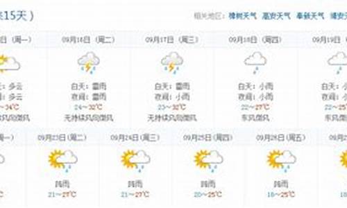 宜春天气预报15天查询宜春未来15天天气_宜春天气预报当地15天查询结果