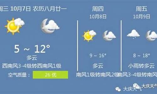 大庆十天天气预报_大庆天气预报15天查询结果