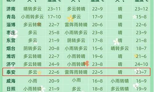 聊城一周天气预报10天_聊城下一周天气预报