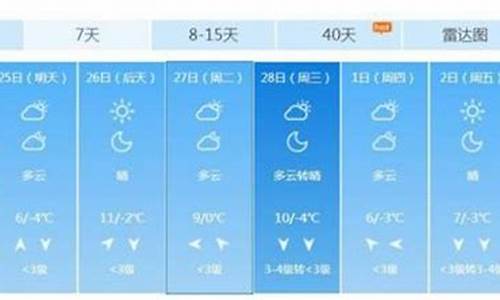 北京未来一周天气预报情况表格_北京未来一周天气预报情况表格图